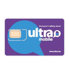 5 Pack of Ultra Mobile Tcetra activation sim